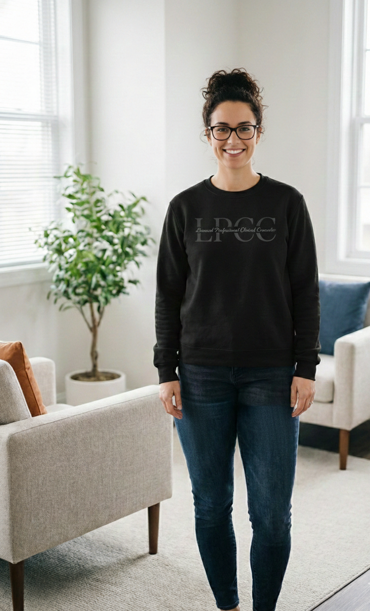 LPCC Credential Sweatshirt BLACK